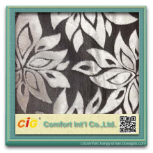 latest new design fabric for sofa and furniture fabric flower fabric leaves